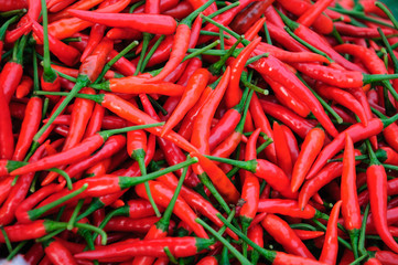 Red-hot chili peppers