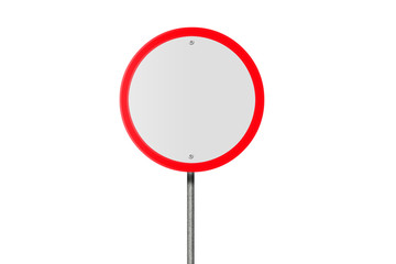 Round Sign Plate