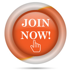 Orange plastic icon