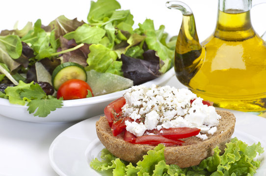 healthy cretan food