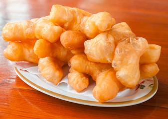 Chinese fried bread donuts, Pa Tong Go