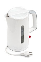 White kettle closeup