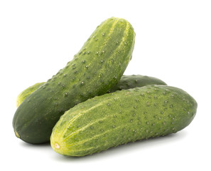 cucumber isolated on white background