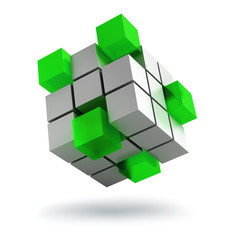 Obraz premium teamworx green