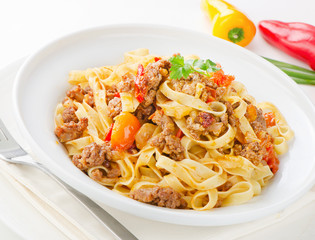 Pasta bolognese