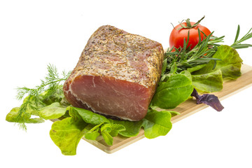 Smoked beef