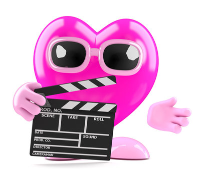 3d Heart works in the movies