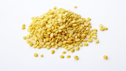 beans isolated on white background