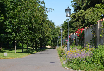 Vysehrad park