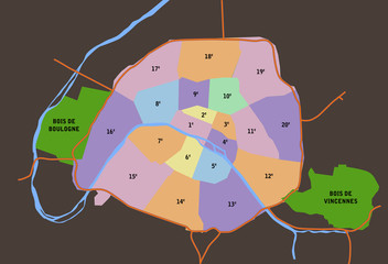 Arrondissements de Paris