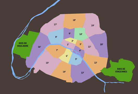 Arrondissements de Paris