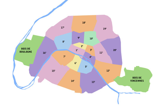 Arrondissements de Paris