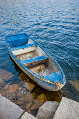 Obraz premium blue boat