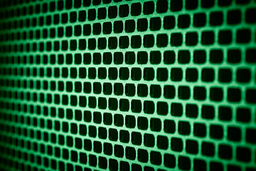 abstract metallic grid