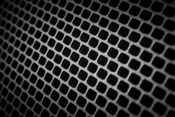 abstract metallic grid