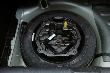 car tire changign set
