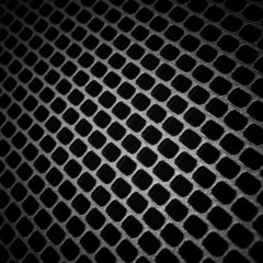 abstract metallic grid