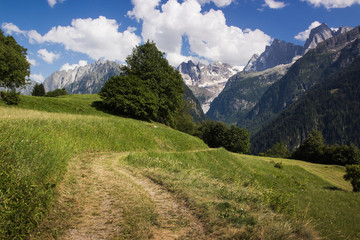 Obraz premium val Bondasca, Soglio