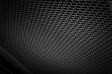abstract metallic grid