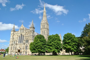 Fototapeta na wymiar Salisbury Katedra 4