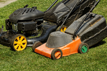 Fototapeta premium lawnmower