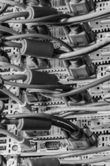 data center closeup