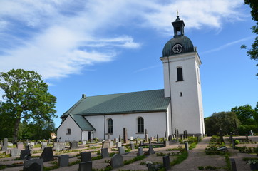 Fototapeta na wymiar Åseda church in Sweden