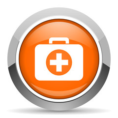 Fototapeta premium first aid kit icon