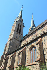 Fototapeta na wymiar Kościół Mariacki w Oberhausen