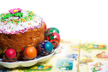 Fototapeta na wymiar Easter cake kulich