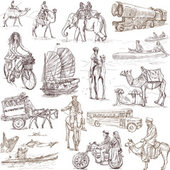 By the road, by the water around the world