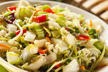Asian Bok Choy and Ramen Salad