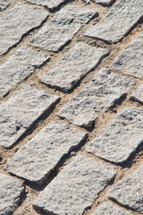 Cobble stone road pattern