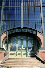 Obraz premium Museum Eingang - Zeche Zollern, Dortmund, Deutschland