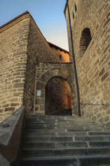 Fototapeta na wymiar Zamek wejście Ujue