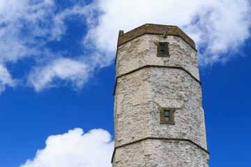 Fototapeta na wymiar Flamborough Head Historic Lighthouse