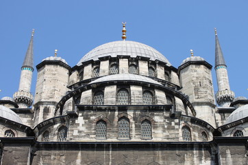 Fototapeta na wymiar Yeni Cami Mosque in Istanbul, Turkey
