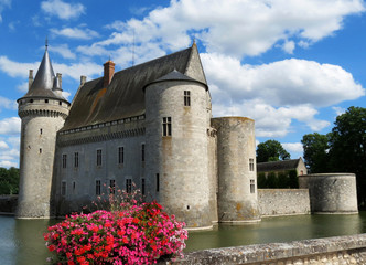 Fototapeta na wymiar Sully sur Loire, Zamek