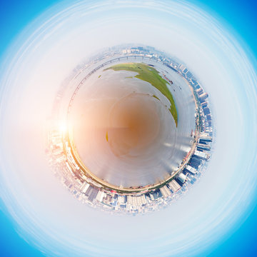 360 degree panorama of nanchang