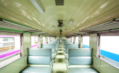Fototapeta premium empty Train