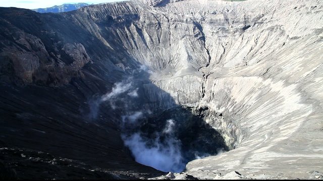 Creater of Bromo vocalno, East Java, Indonesia