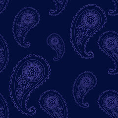 paisley seamless background