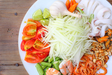 Papaya salad