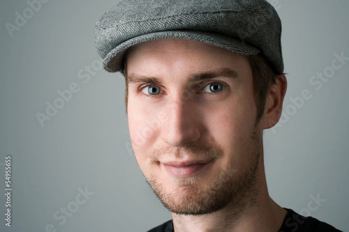 Mann mit hut