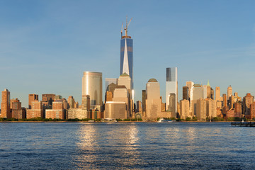 Obraz premium View of Manhattan in the early evening