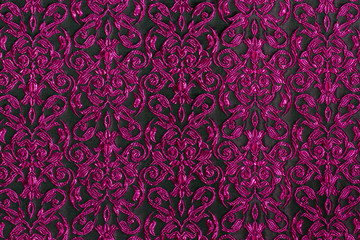 Purple stripe fabric