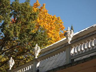 Ancient building in saint petersbourg