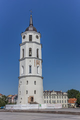 Fototapeta na wymiar Dzwonnica katedry wileńskiej