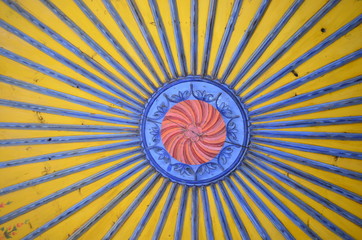 Niksar - Ahşap Tavan Süslemesi