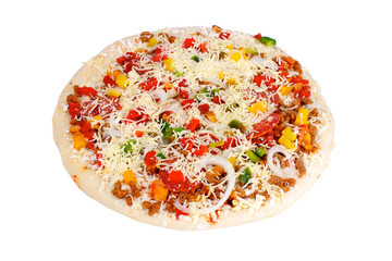 pizza industrielle prête a cuire